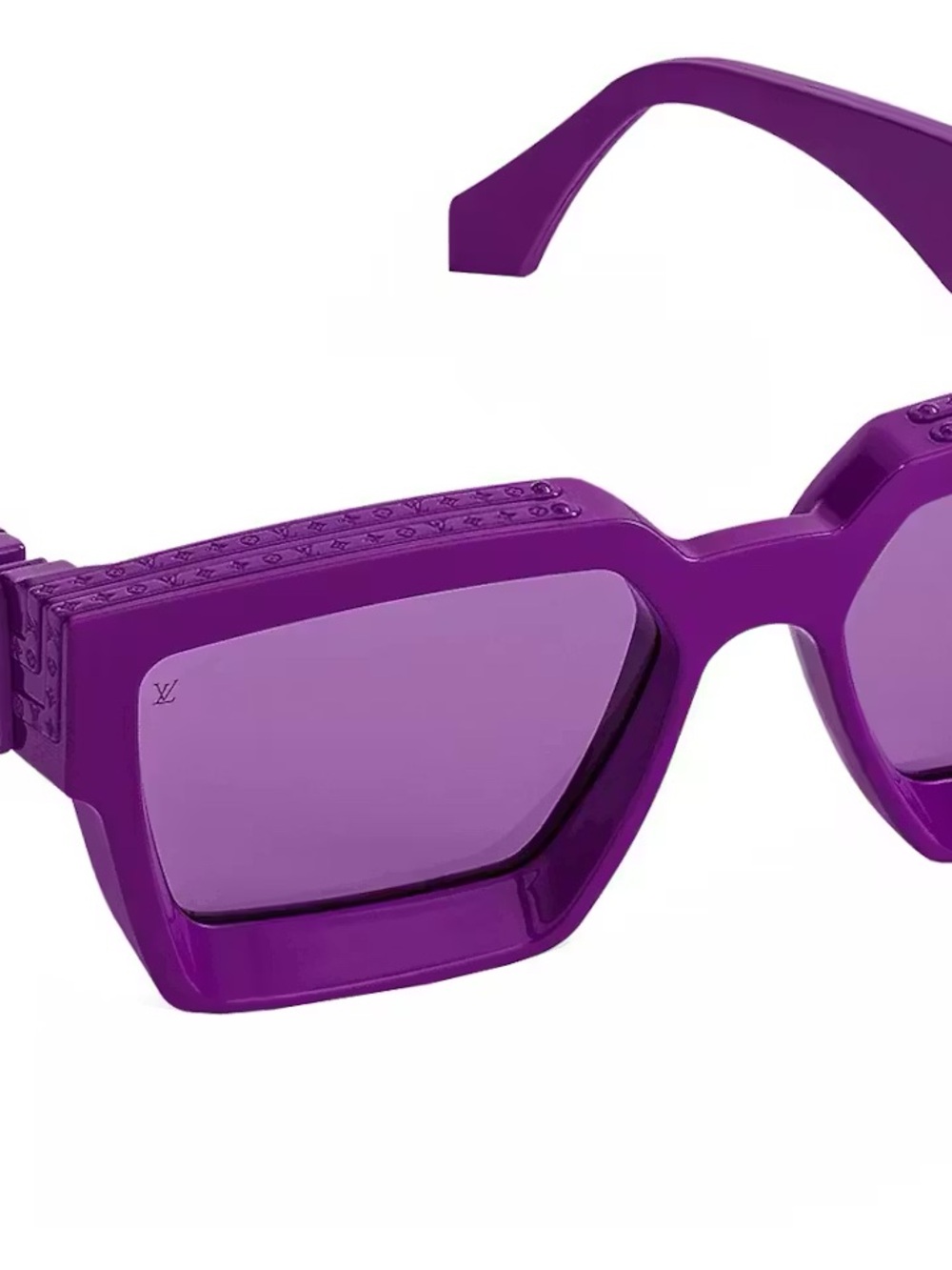 Louis Vuitton Purple Geometric Women's Sunglasses